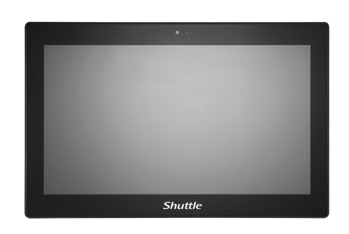 Shuttle All-In-One Panel PC Barebone P15AL01-i5 blau, 15.6" Multi-Touch-Screen, Intel Core i5-1235U, 2xLAN, IP65, 1x COM, lüfterlos, 24/7 Dauerbetrieb