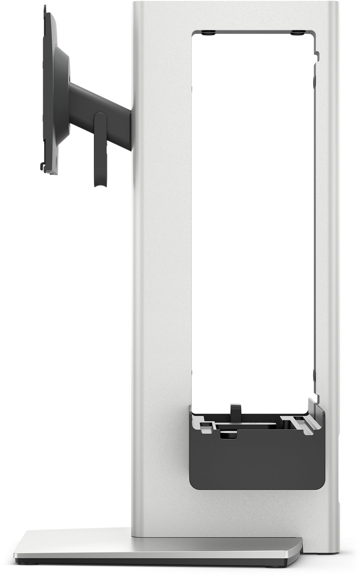 DELL Pro Slim OSS25 68,6 cm (27") Tisch/Bank Schwarz, Silber