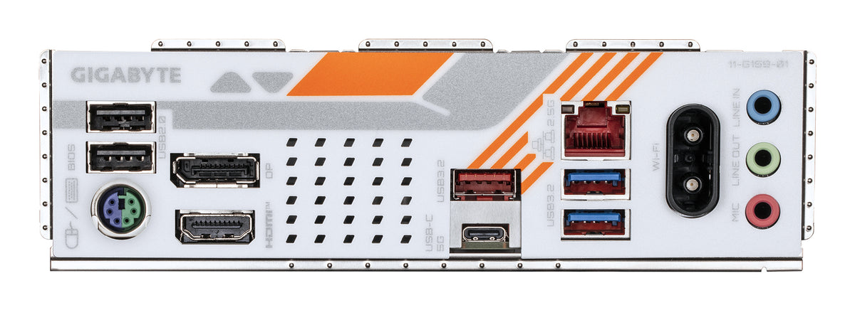 GIGABYTE B850M FORCE WIFI6E Mainboard – Unterstützt AMD Ryzen 9000 Serie Prozessoren, 8+2+2 Phasen Digital-VRM, bis zu 9600 MHz DDR5 (OC), 1 x PCIe 5.0 M.2 + 2 x PCIe 4.0 M.2, Wi-Fi 6E, 2.5 GbE LAN, USB 3.2 Gen 2