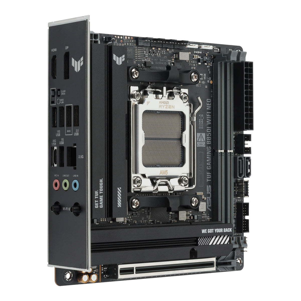 ASUS TUF GAMING B850I WIFI NEO AMD B850 Sockel AM5 mini ITX