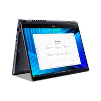 Acer TravelMate TMP414RN-55-TCO-58UA Intel Core Ultra 5 225U Hybrid (2-in-1) 35,6 cm (14") Touchscreen WUXGA 16 GB DDR5-SDRAM 512 GB SSD Wi-Fi 7 (802.11be) Windows 11 Pro Deutsch Blau