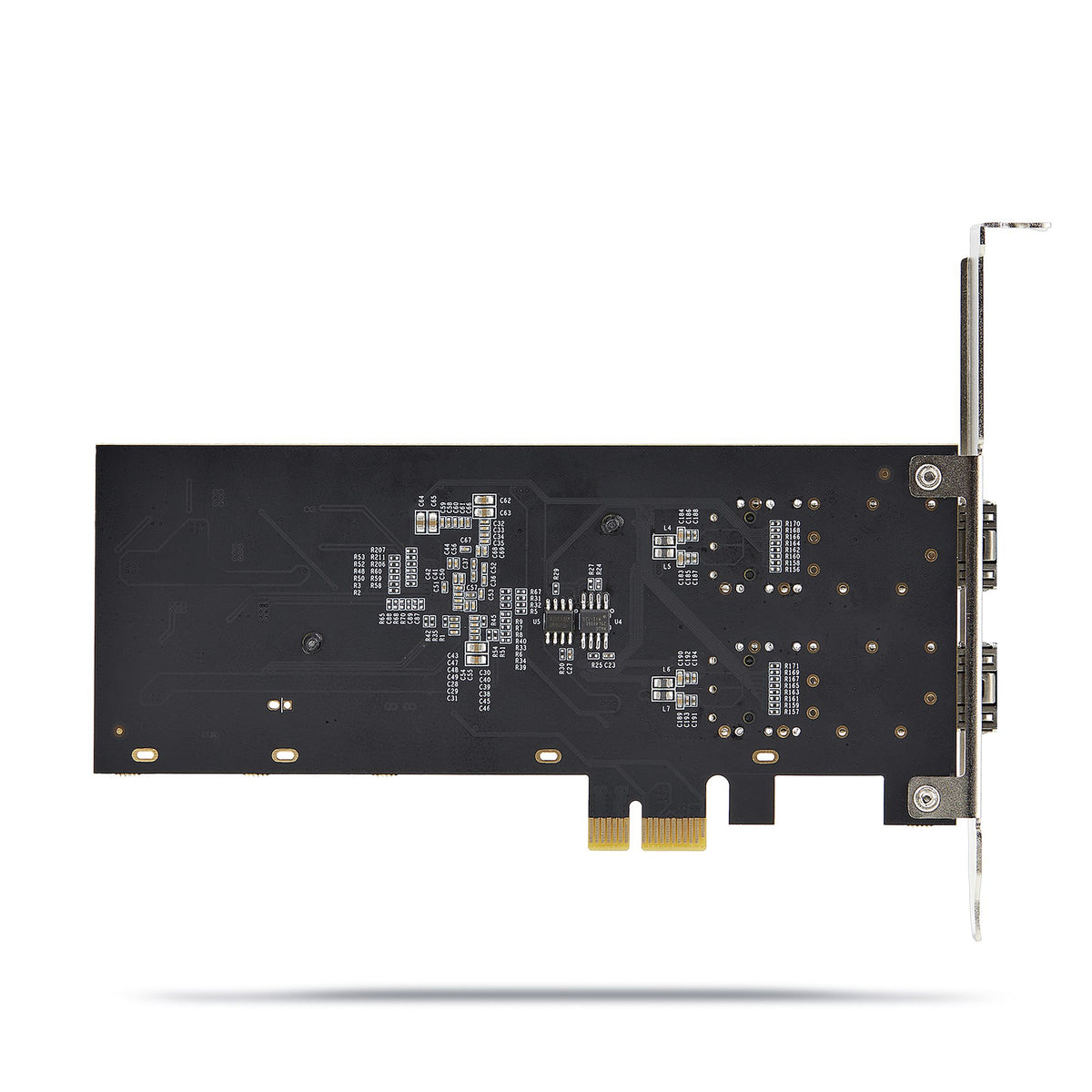 StarTech.com Carte réseau 2 ports GbE SFP, PCIe 2.0 x1, Intel I350-AM2 2x 1GbE, Carte réseau cuivre/fibre optique 1000BASE, Carte réseau Gigabit Fibre/LAN, Adaptateur réseau PCIE pour ordinateur de bureau/serveur, compatible Windows et Linux