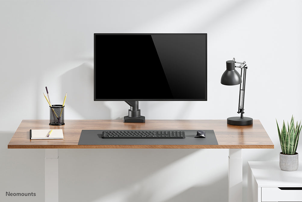 Neomounts DS70-450BL1 Monitorarm 17-42" - Gasfeder - Topfix - 180°-Stopp