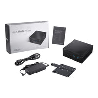 ASUS ExpertCenter PN53 -S5018ADS1 AMD Ryzen™ 5 7530U 8 GB DDR4-SDRAM 256 GB SSD Windows 11 Pro Mini-PC Schwarz