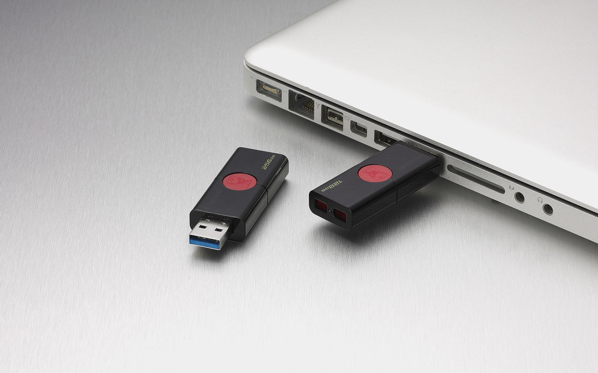 Kingston Technology DataTraveler 106 USB-Stick 32 GB USB Typ-A 3.2 Gen 1 (3.1 Gen 1) Schwarz, Rot