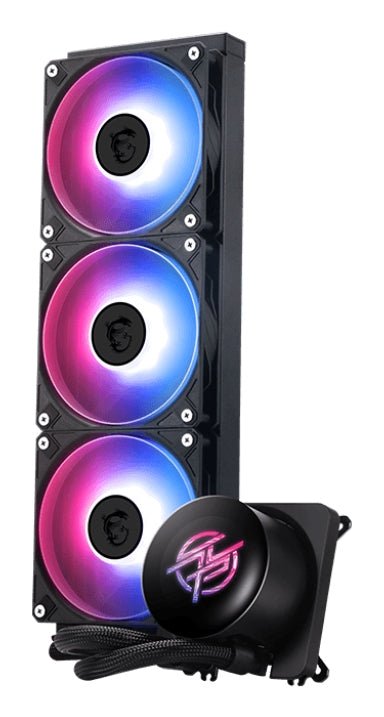 MSI MPG CORELIQUID P13 Computerkühlsystem Prozessor All-in-One-Flüssigkeitskühler 12 cm Schwarz 1 Stück(e)