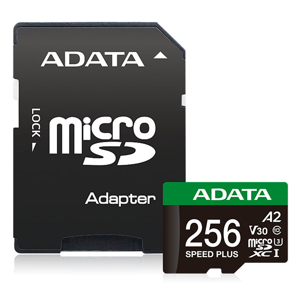 ADATA Speed Plus 256 GB MicroSDXC Klasse 10