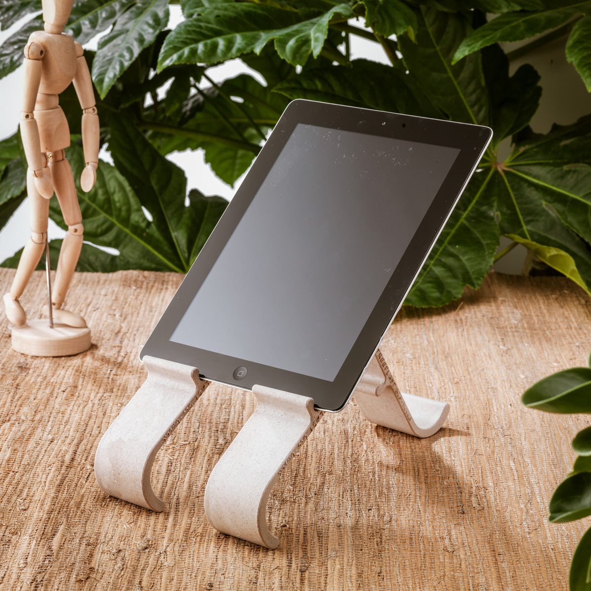 R-Go Tools Laptop- und Tablet-Ständer R-Go Treepod, ergonomisch und modular, verstellbar, biobasiert