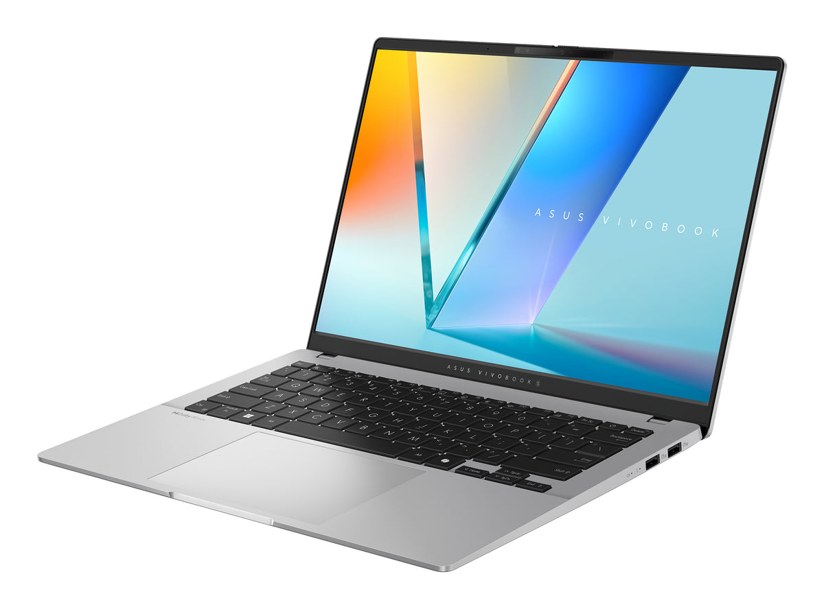 ASUS Vivobook S14 OLED S5406SAL-SF315W Copilot+ PC Intel Core Ultra 5 226V Laptop 35,6 cm (14") WUXGA 16 GB LPDDR5x-SDRAM 512 GB SSD Wi-Fi 7 (802.11be) Windows 11 Home Silber QWERTZ Deutsch