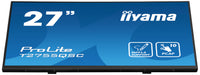 iiyama ProLite T2755QSC-B1 Computerbildschirm 68,6 cm (27") 2560 x 1440 Pixel Quad HD LCD Touchscreen Schwarz