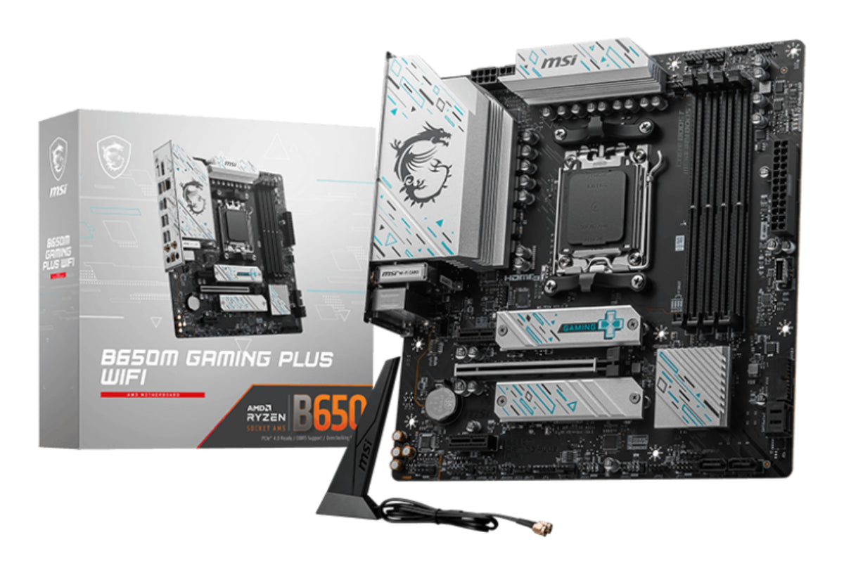 MSI B650M GAMING PLUS WIFI Carte mère AMD B650 Socket AM5 micro ATX