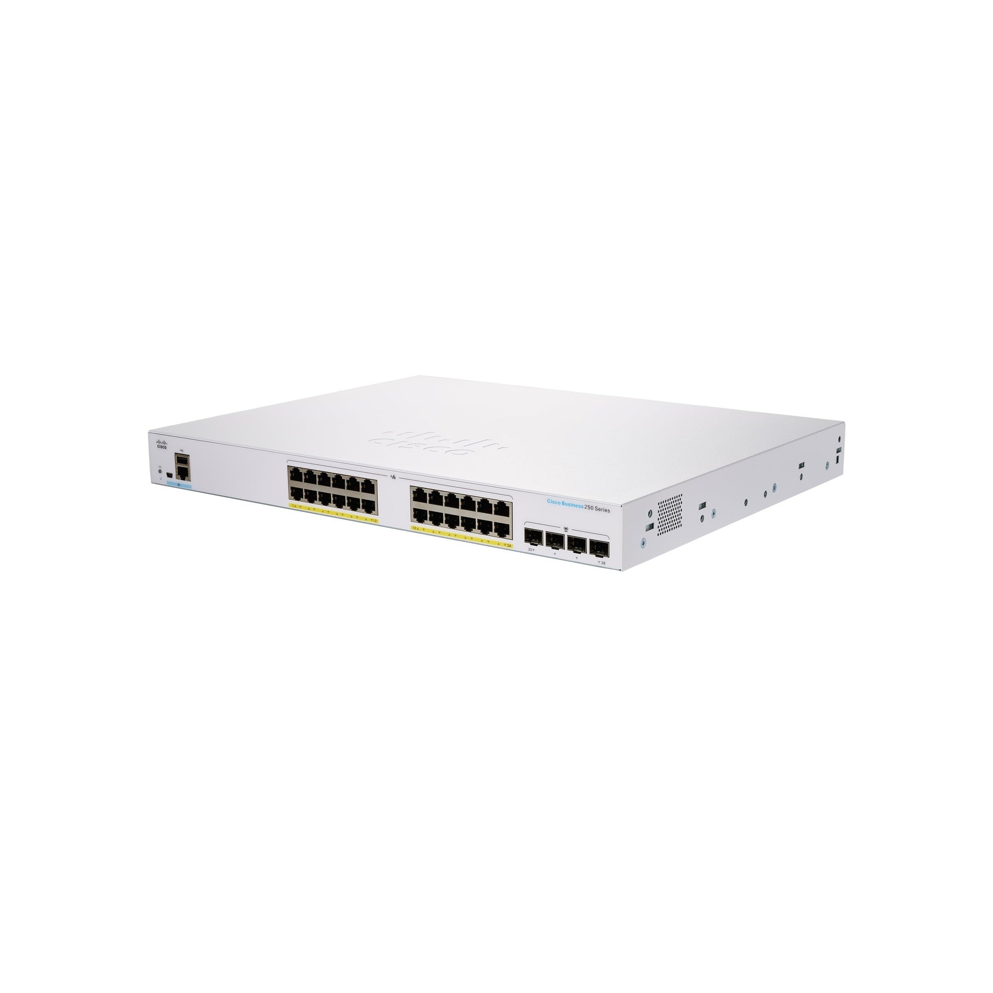 Cisco CBS250-24FP-4G: 24 Port Smart Switch