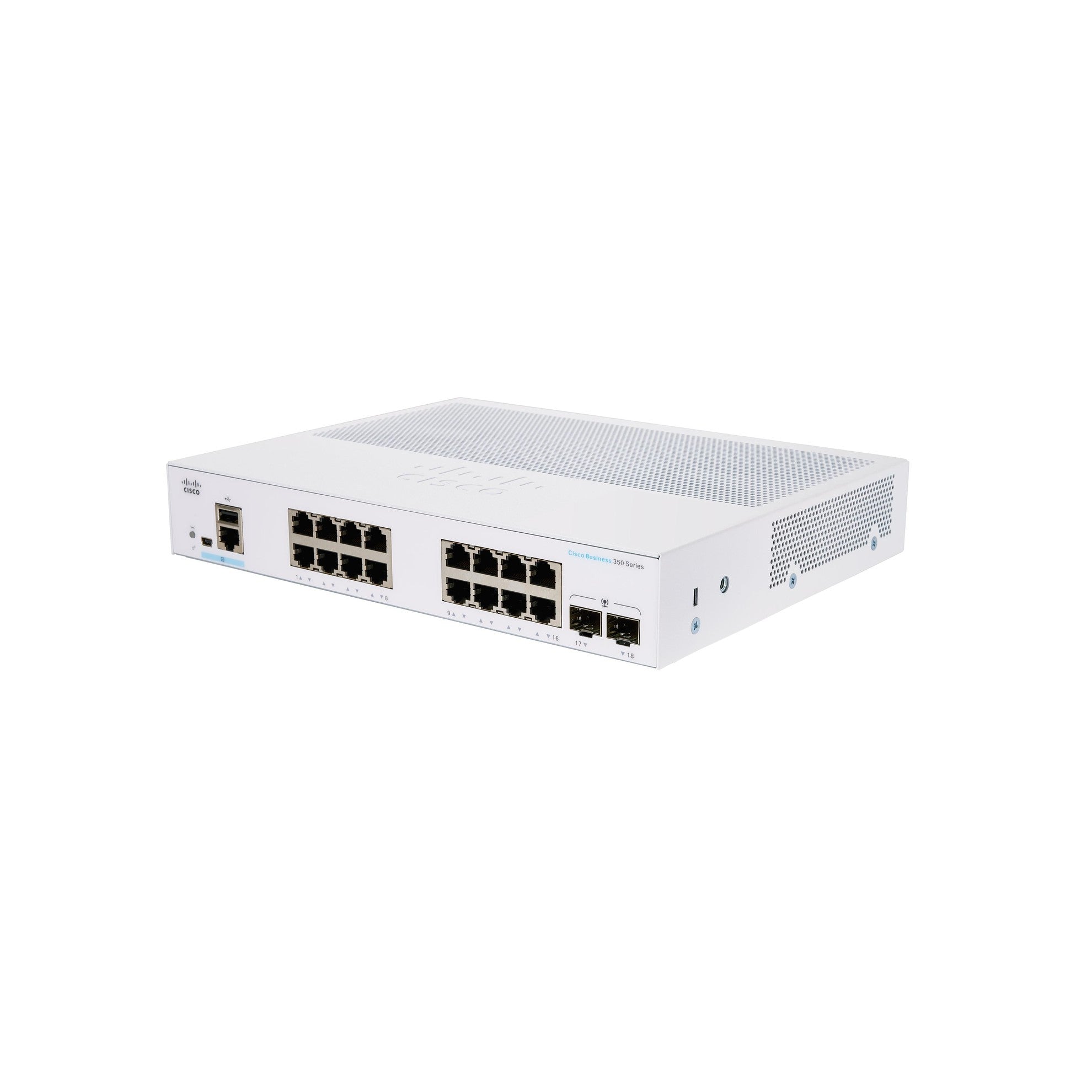 Cisco CBS350-16T-E-2G:16 PortManaged Switch