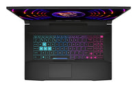 MSI Cyborg 17 B13WFKG-095 Intel® Core™ i7 i7-13620H Laptop 43,9 cm (17.3") Full HD 16 GB DDR5-SDRAM 512 GB SSD NVIDIA GeForce RTX 5060 Wi-Fi 6E (802.11ax) Windows 11 Home Schwarz
