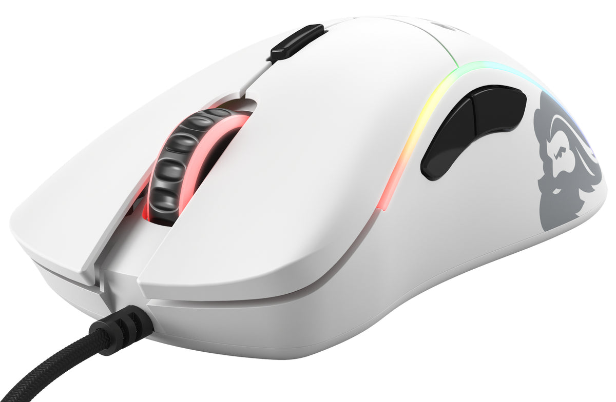 Glorious Gaming Model D Maus rechts USB Typ-A Optisch 12000 DPI