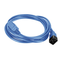 Cavo di alimentazione ACT C20 - C21 IEC60320 blu 1,5 m
