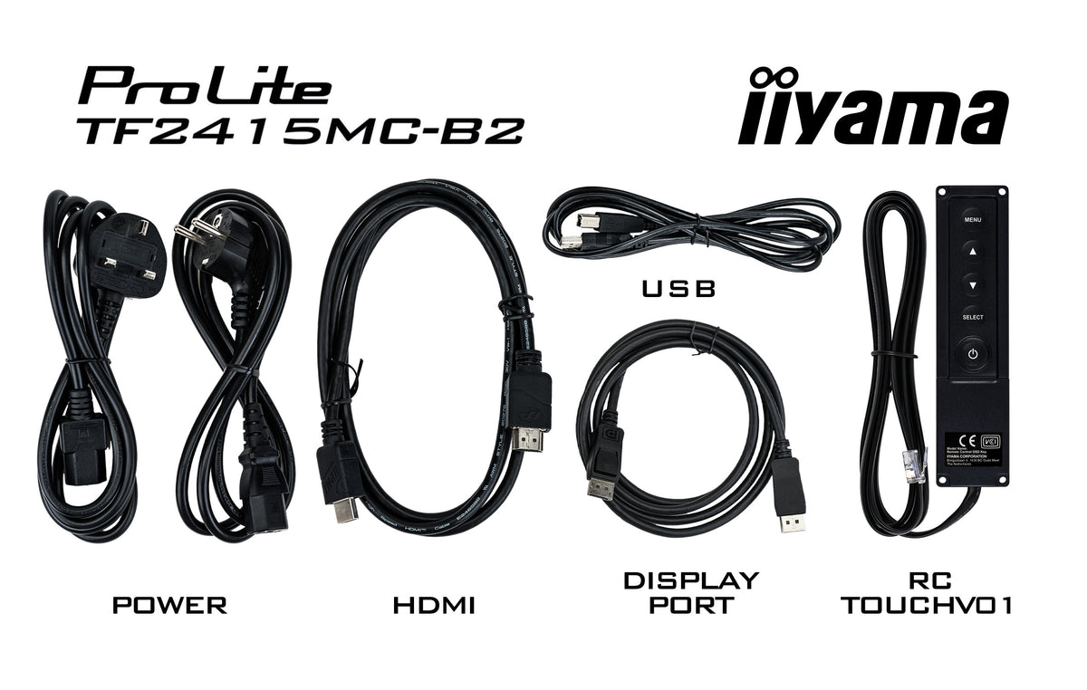 iiyama ProLite TF2215MC-B2 Computerbildschirm 54,6 cm (21.5") 1920 x 1080 Pixel Full HD LED Touchscreen Multi-Nutzer Schwarz