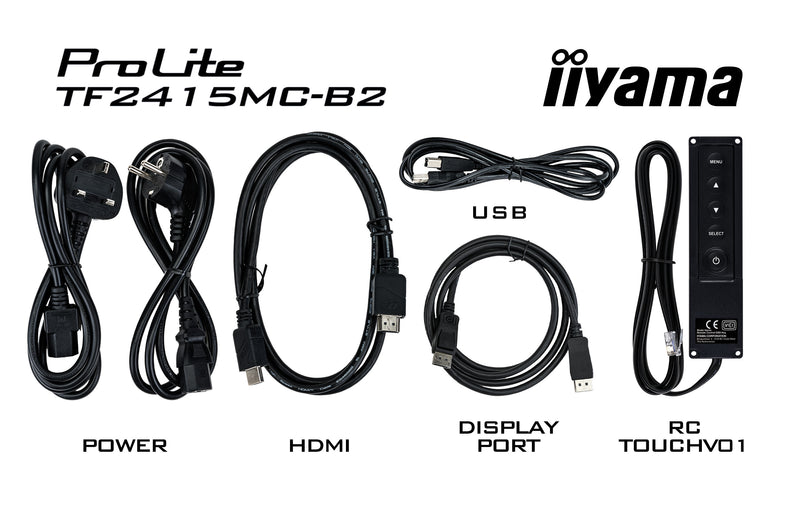 iiyama ProLite TF2215MC-B2 Computerbildschirm 54,6 cm (21.5") 1920 x 1080 Pixel Full HD LED Touchscreen Multi-Nutzer Schwarz