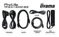 iiyama ProLite TF2415MC-B2 Computerbildschirm 60,5 cm (23.8") 1920 x 1080 Pixel Full HD LED Touchscreen Multi-Nutzer Schwarz