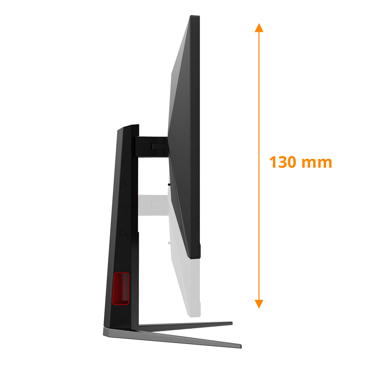 AOC G4 27G4HA Computerbildschirm 68,6 cm (27") 1920 x 1080 Pixel Full HD LED Schwarz, Rot