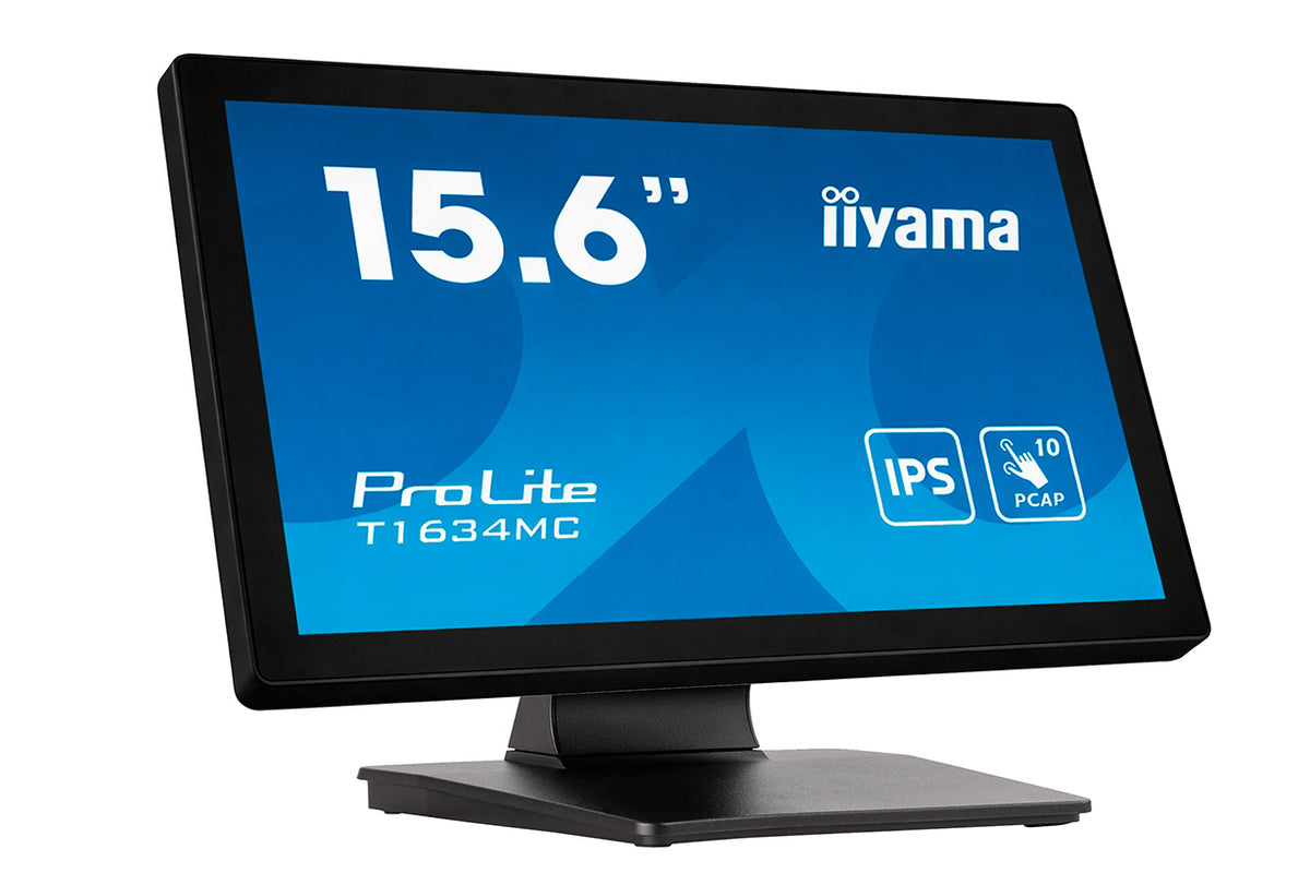 iiyama ProLite T1634MC-B1S Computerbildschirm 39,6 cm (15.6") 1920 x 1080 Pixel Full HD LED Touchscreen Schwarz