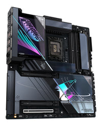 GIGABYTE Z890 AORUS MASTER AI TOP Motherboard - Unterstützt Intel Core Ultra (Serie 2) CPUs, 20+1+2 Phasen VRM, bis zu 9500MHz DDR5 (OC), PCIe 5.0 M.2, Wi-Fi 7, Thunderbolt 4
