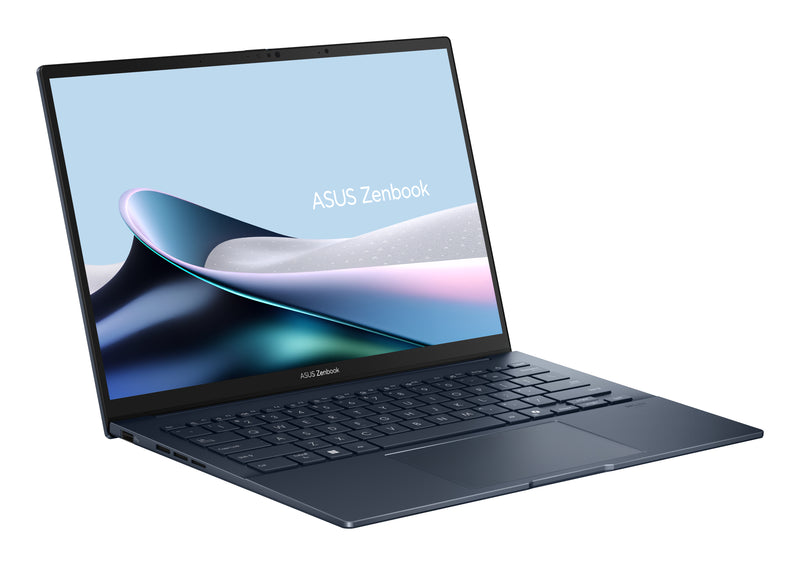 ASUS Zenbook 14 OLED UX3405CA-QD1301W Intel Core Ultra 9 285H Laptop 35,6 cm (14") Touchscreen WUXGA 32 GB LPDDR5x-SDRAM 1 TB SSD Wi-Fi 7 (802.11be) Windows 11 Home Deutsch Blau
