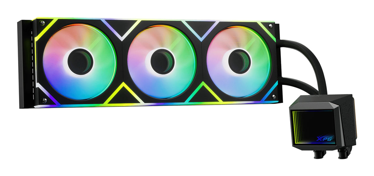 XPG LEVANTE II 360 Prozessor All-in-One-Flüssigkeitskühler 12 cm Schwarz