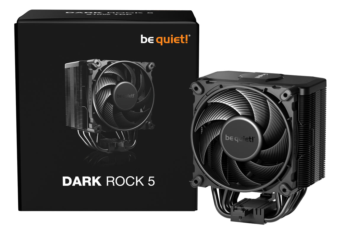 be quiet! DARK ROCK 5 Prozessor Luftkühlung 12 cm Schwarz 1 Stück(e)