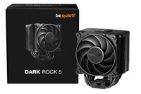 be quiet! DARK ROCK 5 Prozessor Luftkühlung 12 cm Schwarz 1 Stück(e)