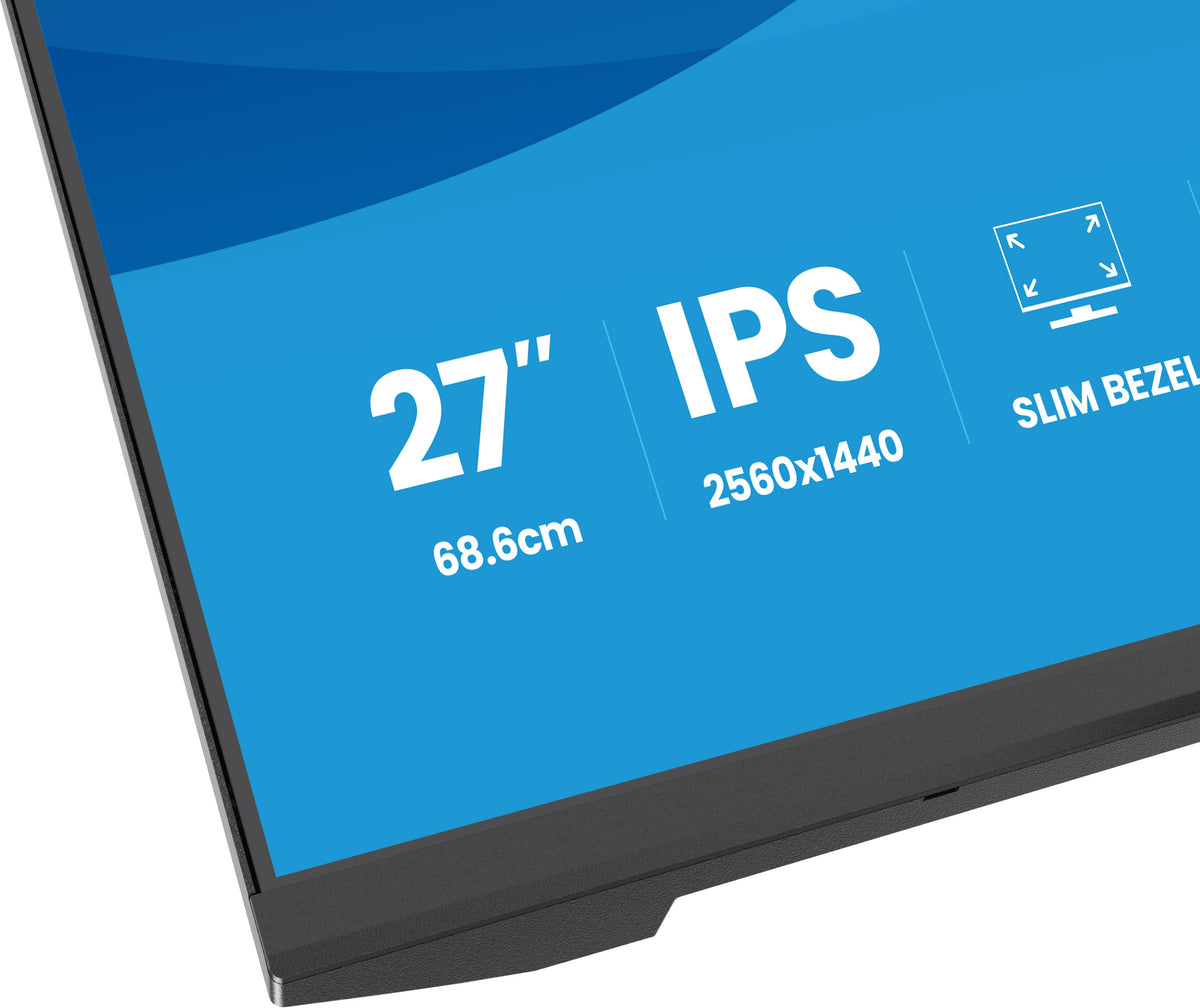 iiyama ProLite X2793QSU-B1 Computerbildschirm 68,6 cm (27") 2560 x 1440 Pixel Quad HD LED Schwarz