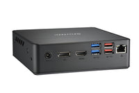 Shuttle XPC Nano PC NC40U5, Intel Core i5-1235U, 1x HDMI, 1x DP,1xUSB-C/DP, 6x USB3.2, 1x 2.5" bay, 2x M.2, 1x LAN, RAID, 24/7 Dauerbetrieb, inkl. VESA & Stand