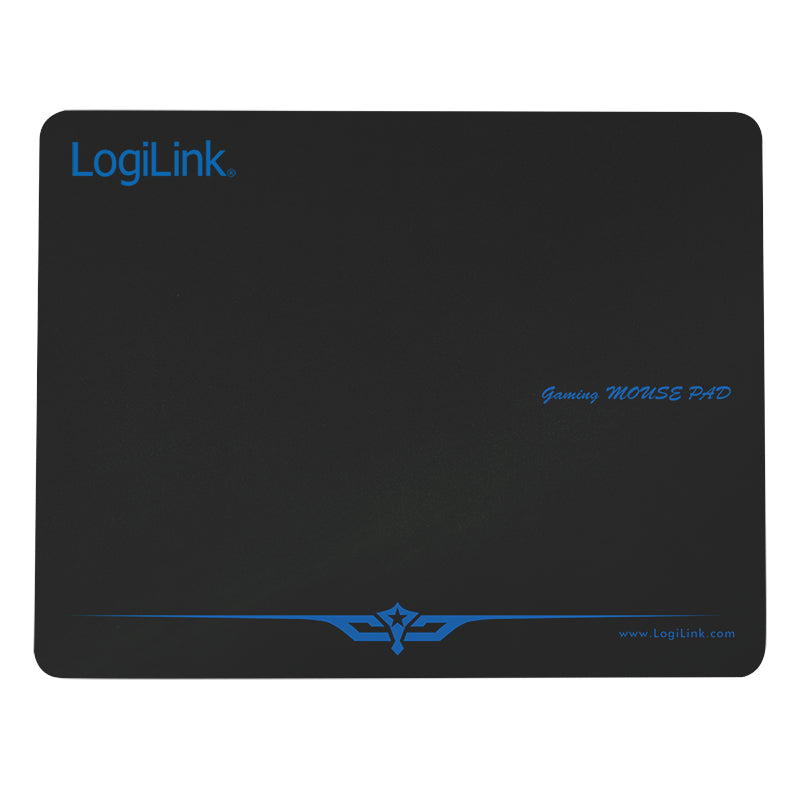 LogiLink ID0017 Mauspad Gaming-Mauspad Schwarz, Blau