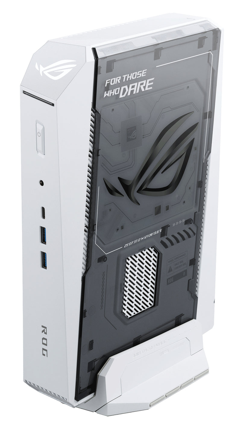 ASUS ROG RNUC16JNK9X28AA2W Intel Core Ultra 9 290HX Plus 32 GB DDR5-SDRAM 2 TB SSD NVIDIA GeForce RTX 5080 Windows 11 Home Mini PC Mini-PC Weiß