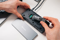 Verbatim CDS-15S Kabelgebunden USB 3.2 Gen 1 (3.1 Gen 1) Type-C Schwarz, Grau
