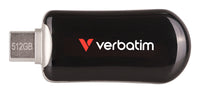 Verbatim 30227 USB-Stick 512 GB USB Typ-C 3.2 Gen 1 (3.1 Gen 1) Schwarz
