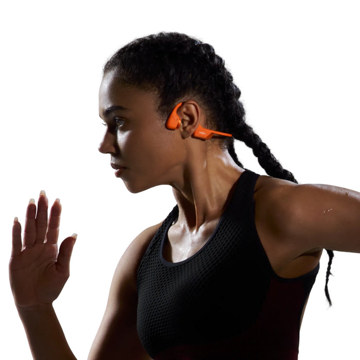 SHOKZ OpenRun Pro 2 Mini Kopfhörer Kabellos Ohrbügel Sport Bluetooth Orange