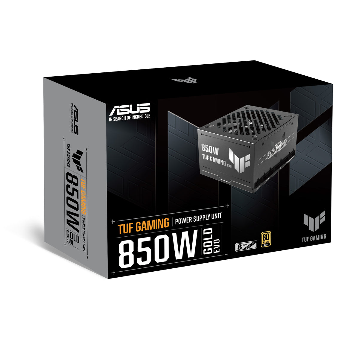 ASUS TUF-GAMING-850G-EVO Netzteil 850 W 20+4 pin ATX ATX Schwarz