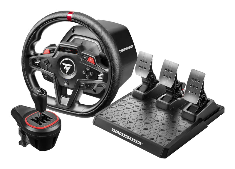 Thrustmaster T248R Shifter Pack Schwarz USB Lenkrad + Pedale + Schalthebel Analog / Digital PlayStation 5, PC