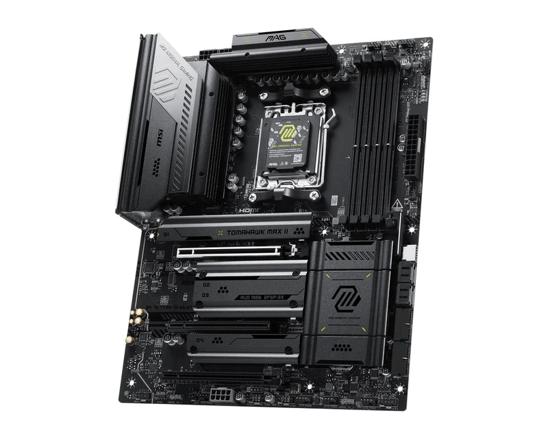 MSI MAG B850 TOMAHAWK MAX WIFI II Motherboard AMD B850 Sockel AM5 ATX