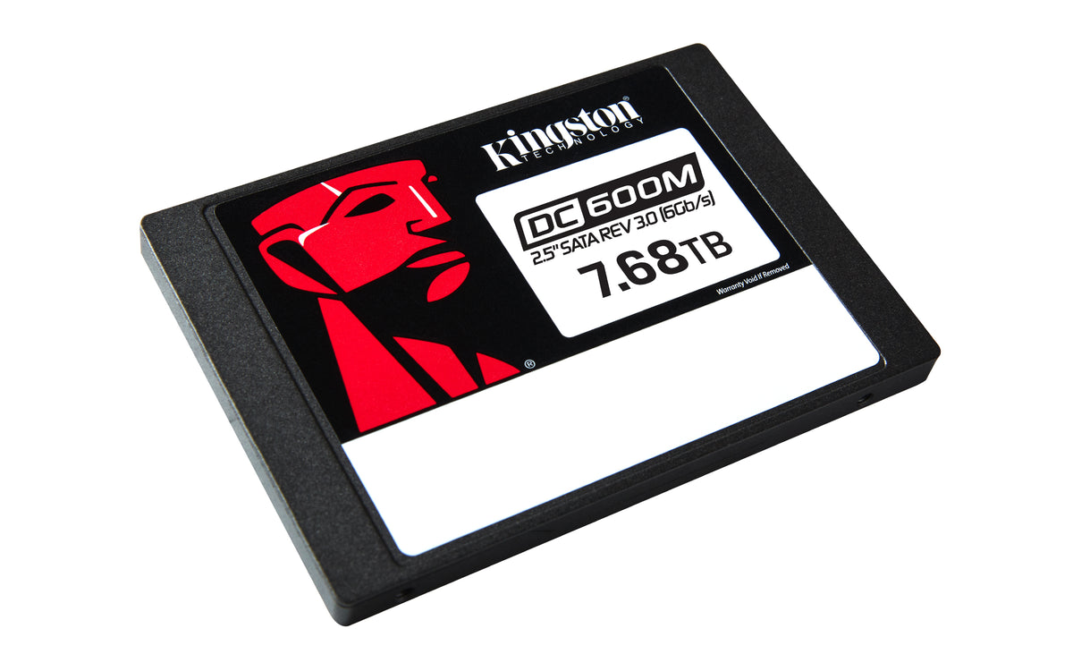 Kingston Technology 7680G DC600M (gemischte Nutzung) 2,5" Enterprise SATA SSD