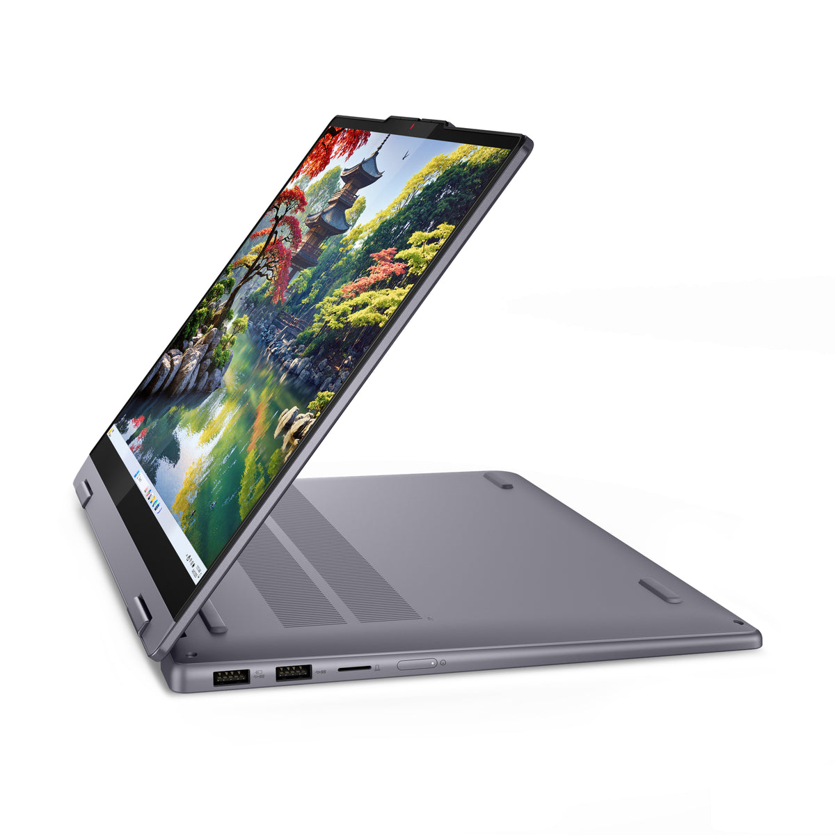 Lenovo IdeaPad 5 2-in-1 14IAL10 Intel Core Ultra 5 225H Hybrid (2-in-1) 35,6 cm (14") Touchscreen WUXGA 16 GB LPDDR5x-SDRAM 512 GB SSD Wi-Fi 7 (802.11be) Windows 11 Home Deutsch Grau