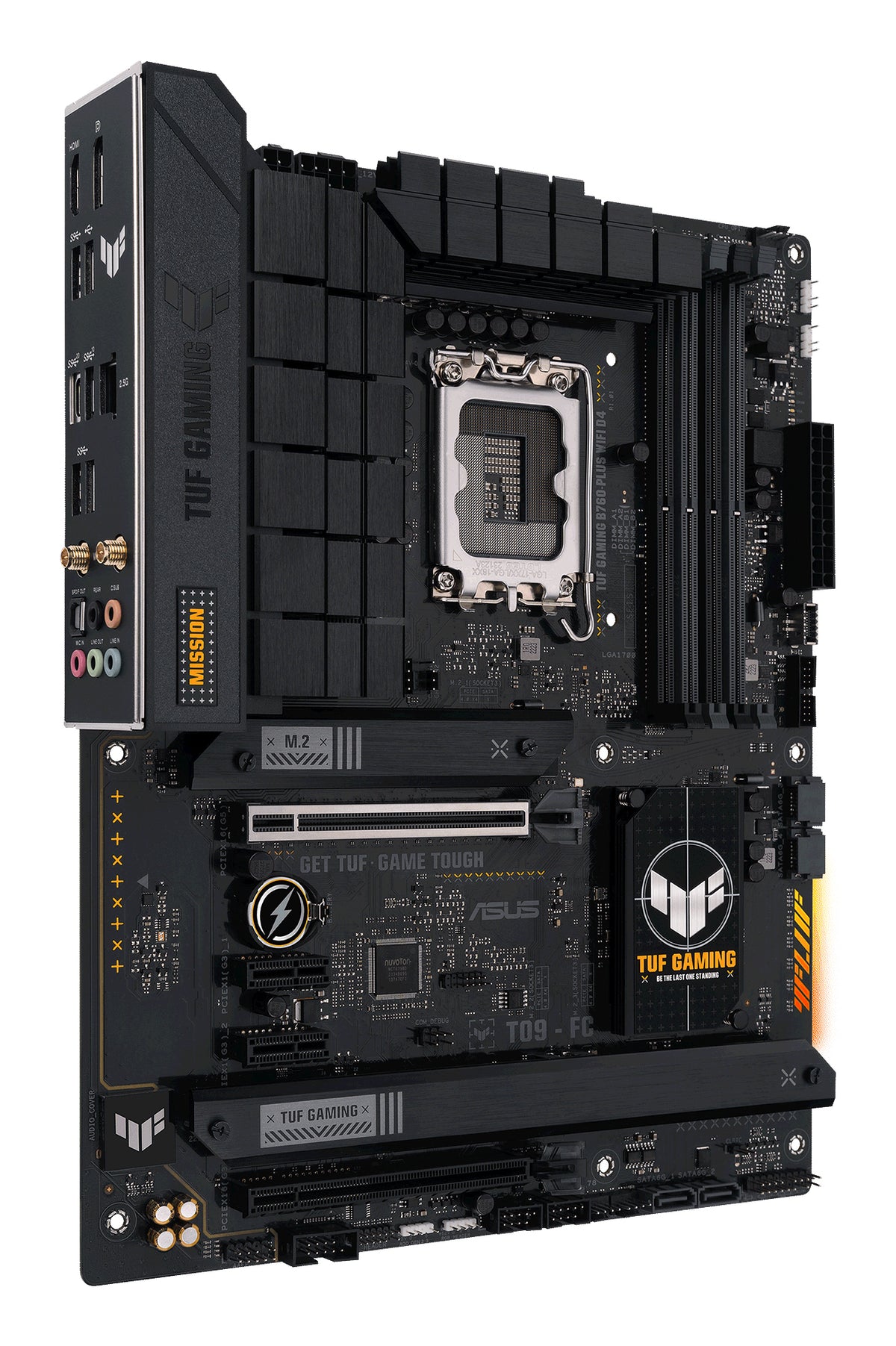 ASUS TUF GAMING B760-PLUS WIFI D4 Intel B760 LGA 1700 ATX