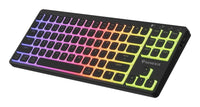 GENESIS Thor 430 TKL Wireless Tastatur Gaming USB + RF Wireless + Bluetooth QWERTY US Englisch Schwarz