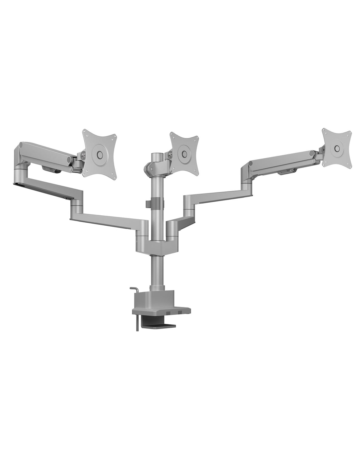 ICY BOX IB-MS525-T, Monitorständer mit Tischhalterung für drei Monitore bis zu 30" (76 cm)