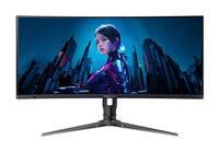 Acer Predator X34 OLED X34 X5bmiiphuzx Computerbildschirm 86,4 cm (34") 3440 x 1440 Pixel UltraWide Quad HD QD-OLED Schwarz
