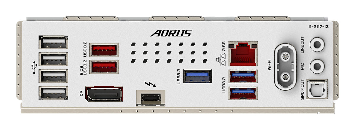 GIGABYTE Z890 AORUS ELITE WIFI7 ICE Mainboard - Unterstützt Intel Core Ultra (Serie 2) CPUs, 16+1+2 Phasen VRM, bis zu 8800MHz DDR5 (OC), 1xPCIe 5.0 + 3xPCIe 4.0, Wi-Fi 7, 2.5GbE LAN, Thunderbolt 4