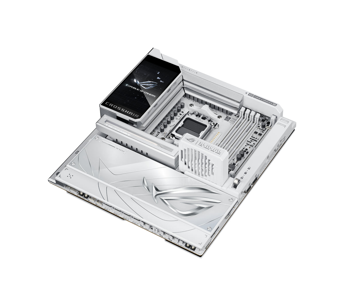 ASUS ROG CROSSHAIR X870E GLACIAL AMD X870E Sockel AM5 Erweitertes ATX