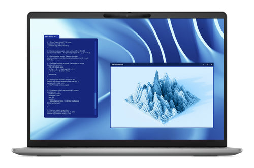 DELL Latitude 7455 Copilot+ PC Snapdragon X1E-80-100 Laptop 35,6 cm (14") Touchscreen Quad HD+ 32 GB LPDDR5x-SDRAM 512 GB SSD Wi-Fi 7 (802.11be) Windows 11 Pro Schweiz Grau