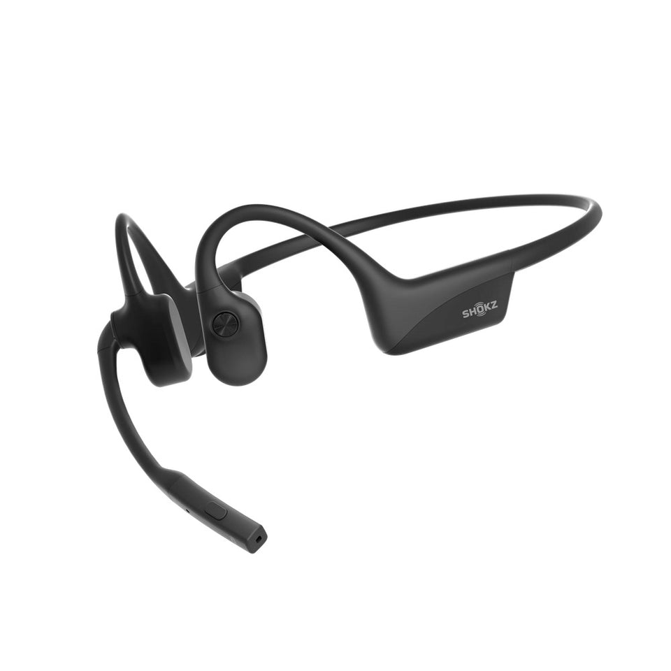 SHOKZ OpenComm2 Kopfhörer Verkabelt & Kabellos Kopfband Büro/Callcenter USB Typ-C Bluetooth Schwarz